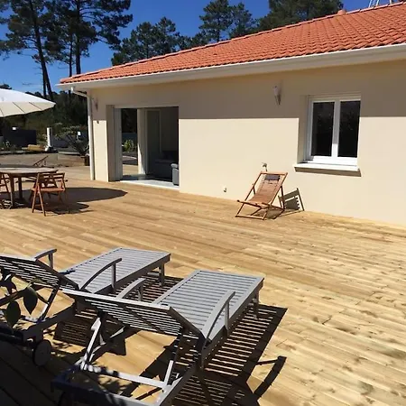 La Clairiere Villa Piscine Chauffee Et Boulodrome Proche Lac De Cazaux, Ocean , Plages De Pyla Et D Arcachon Et Dune Du Pilat * Ла-Тест-де-Бюш