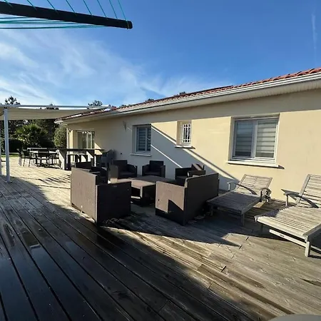 Piscine Chauffee Lac, Ocean, Plages Arcachon Villa