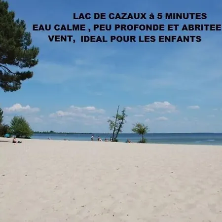 La Clairiere Villa Piscine Chauffee Et Boulodrome Proche Lac De Cazaux, Ocean , Plages De Pyla Et D Arcachon Et Dune Du Pilat *