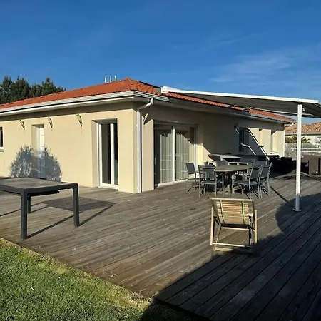 Villa Piscine Chauffee Lac, Ocean, Plages Arcachon *
