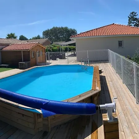La Clairiere Villa Piscine Chauffee Et Boulodrome Proche Lac De Cazaux, Ocean , Plages De Pyla Et D Arcachon Et Dune Du Pilat Вилла