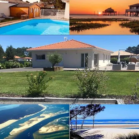 Villa Piscine Chauffee Lac, Ocean, Plages Arcachon La Teste-de-Buch