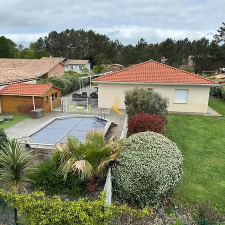 La Clairiere Villa Piscine Chauffee Et Boulodrome Proche Lac De Cazaux, Ocean , Plages De Pyla Et D Arcachon Et Dune Du Pilat * Ла-Тест-де-Бюш